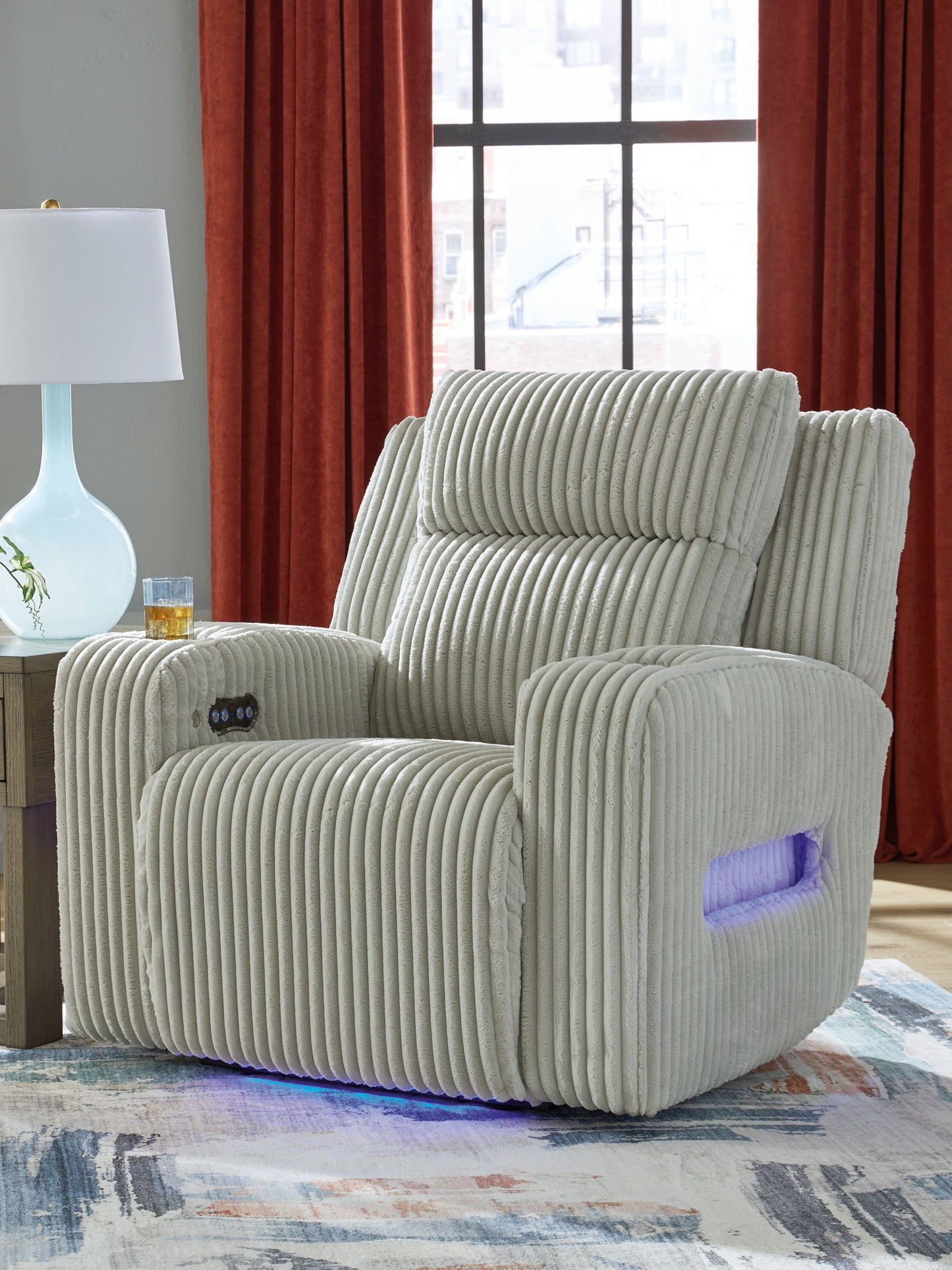Forest Lake - Recliner With Adj Headrest - Hornell Furniture Outlet