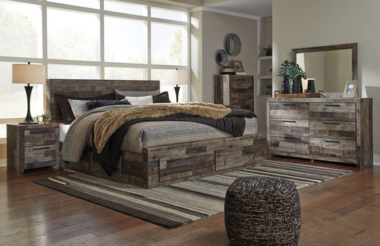 Derekson - Panel Bedroom Set - Hornell Furniture Outlet
