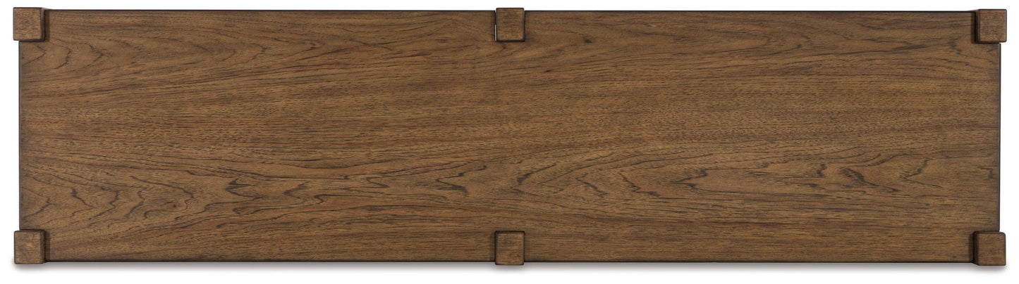 Cabalynn - Light Brown - Sofa Table - Hornell Furniture Outlet