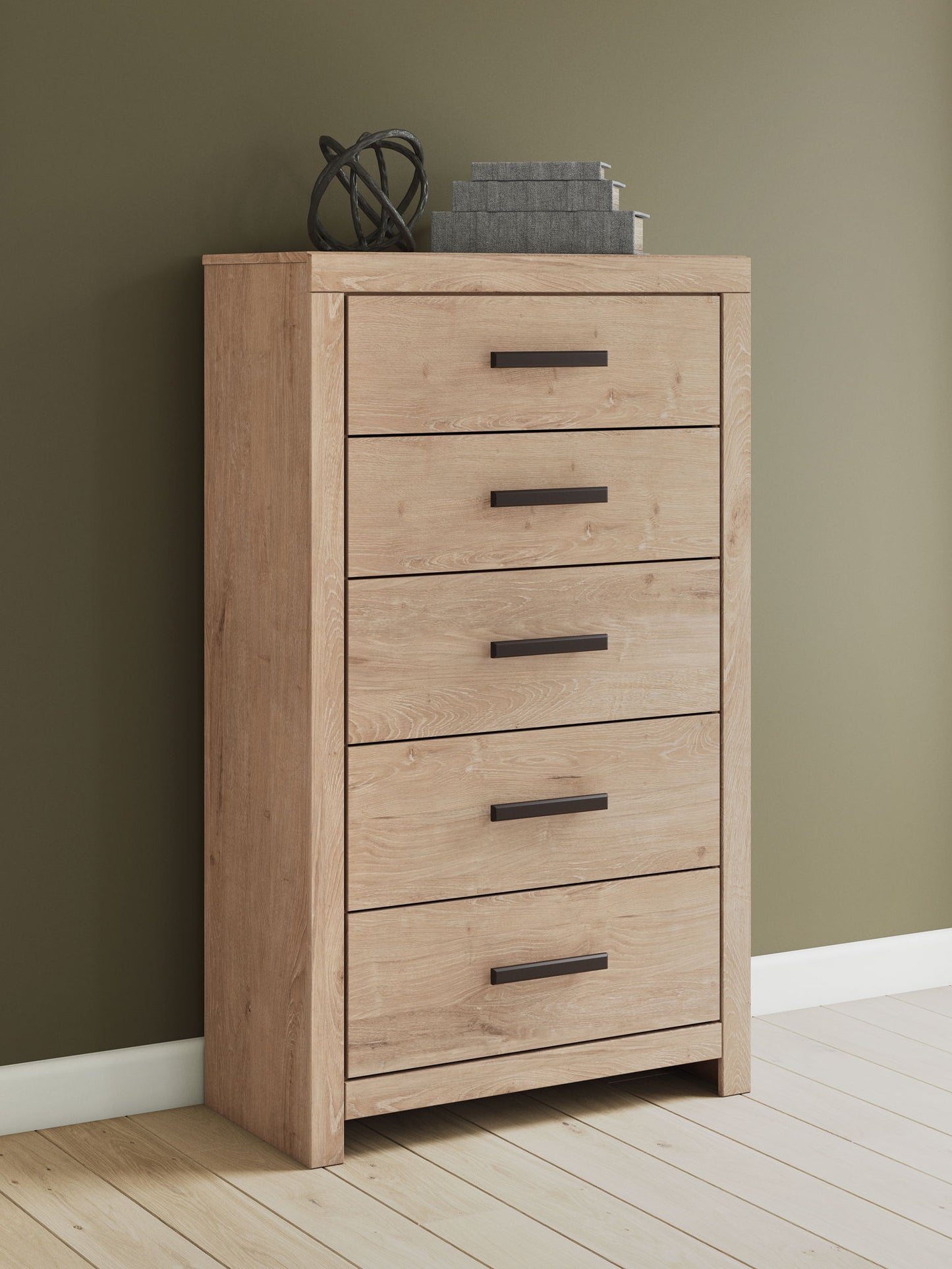 Sanginlane - Panel Bedroom Set - Hornell Furniture Outlet