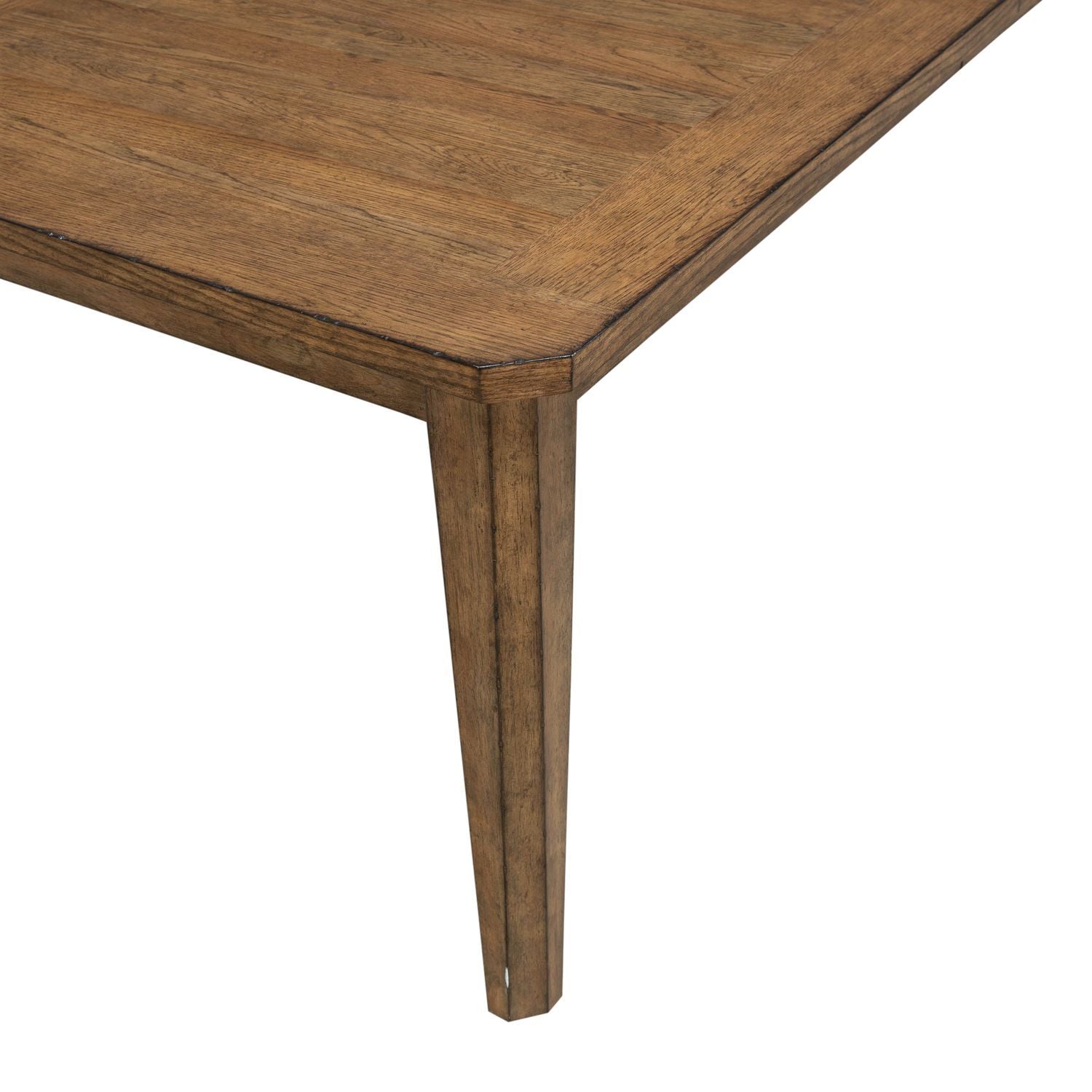 Carolina Park - Rectangular Leg Table - Brown - Hornell Furniture Outlet