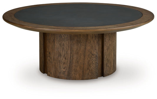 Dontayne - Round Table - Hornell Furniture Outlet