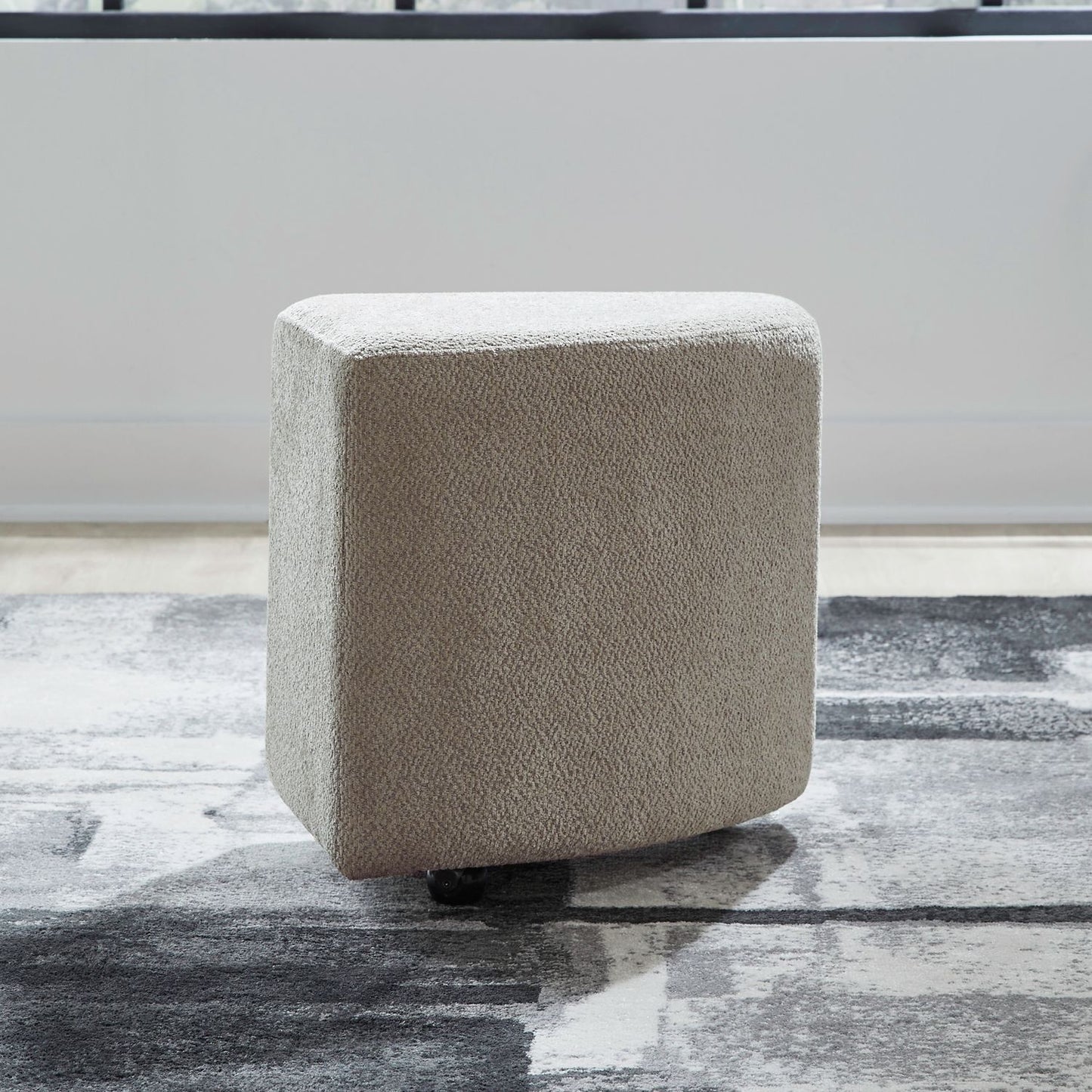 Capri - Upholstered Ottomans (Set of 2) - Brown - Hornell Furniture Outlet