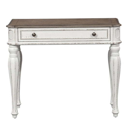 Magnolia Manor - Accent Vanity Desk/Nightstand - White - Hornell Furniture Outlet