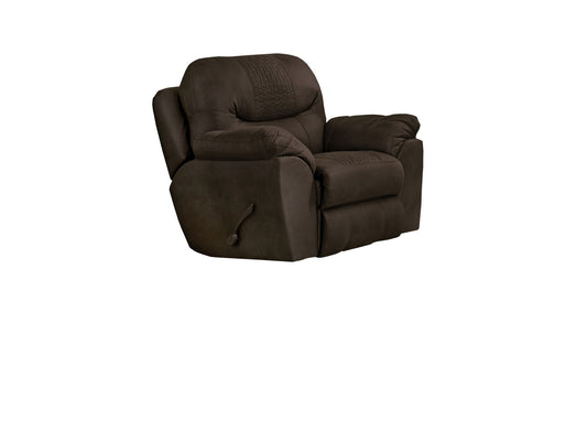 Legend - Glider Recliner - Chocolate - Hornell Furniture Outlet