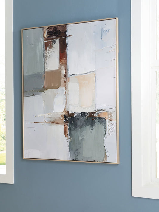 Trailport - Multi - Wall Art - Hornell Furniture Outlet