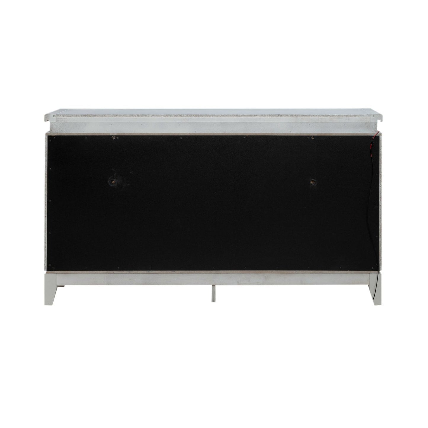 Reflections - 6 Drawer Dresser With Lights - White - Hornell Furniture Outlet