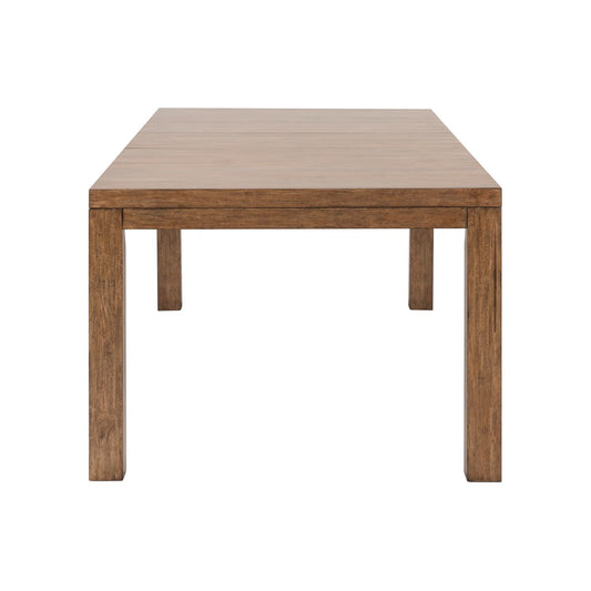 Shaker Lakes - Rectangular Leg Table - Harvest Brown - Hornell Furniture Outlet