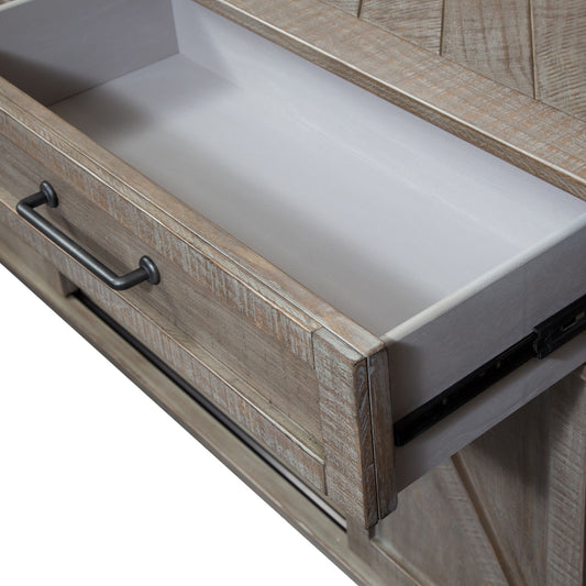 Parkland Falls - Sofa Table - Light Brown - Hornell Furniture Outlet