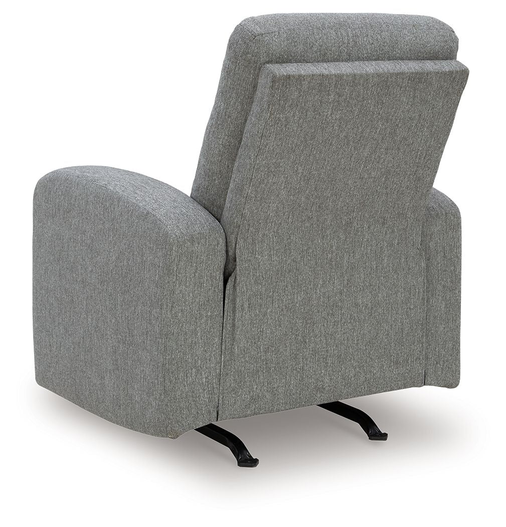 Gauntlet - Sterling - Rocker Recliner - Hornell Furniture Outlet
