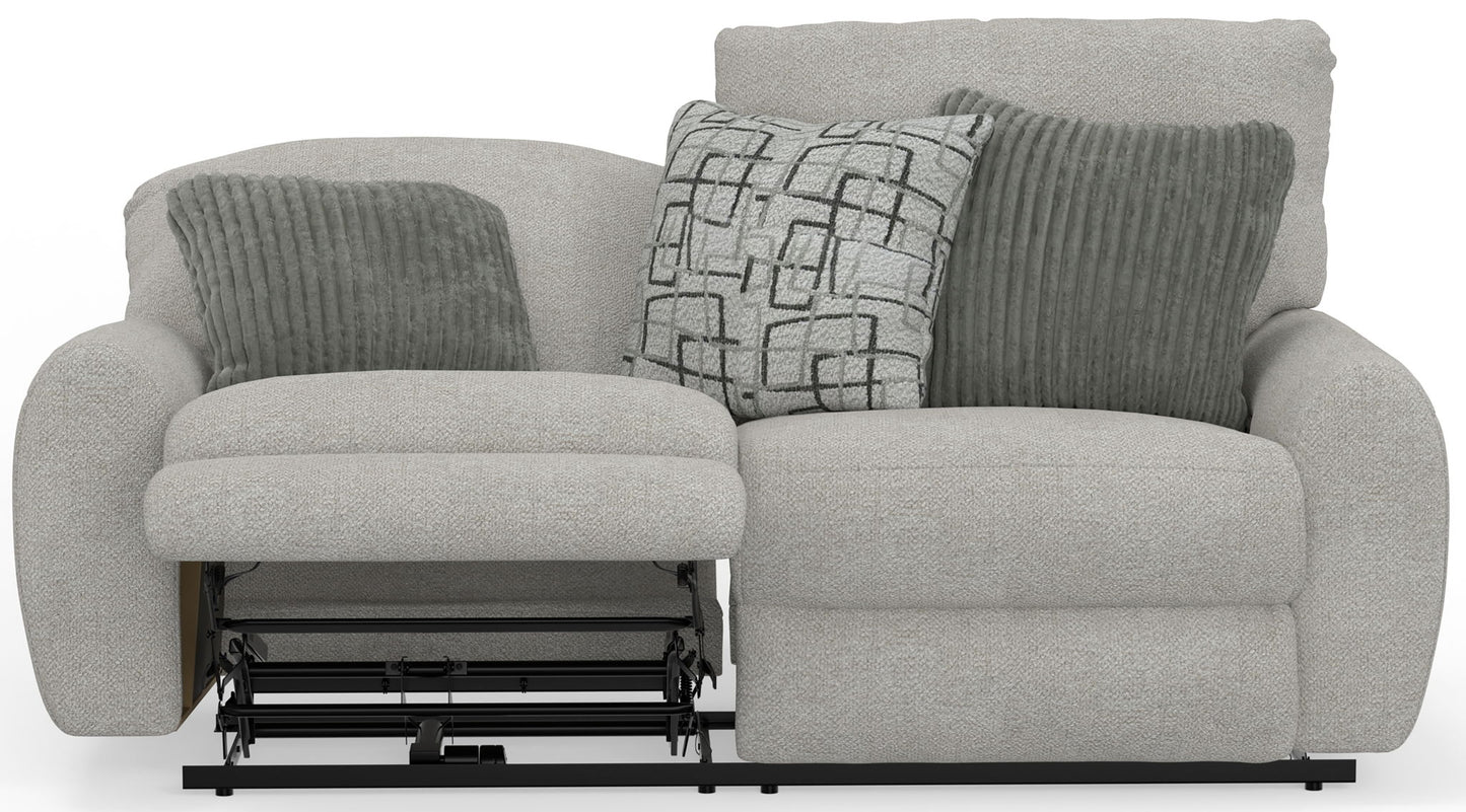 Maxwell - Power Deep Seat Reclining Loveseat - Hornell Furniture Outlet
