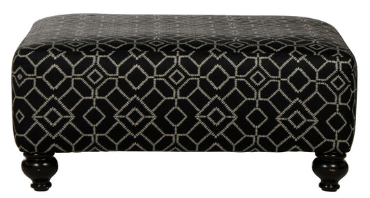Cumberland - Cocktail Ottoman - Onyx - Hornell Furniture Outlet