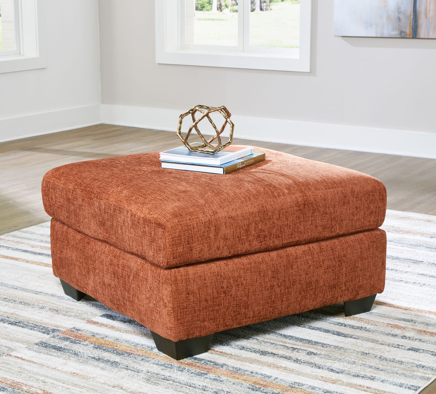 Aviemore - Oversized Accent Ottoman - Hornell Furniture Outlet