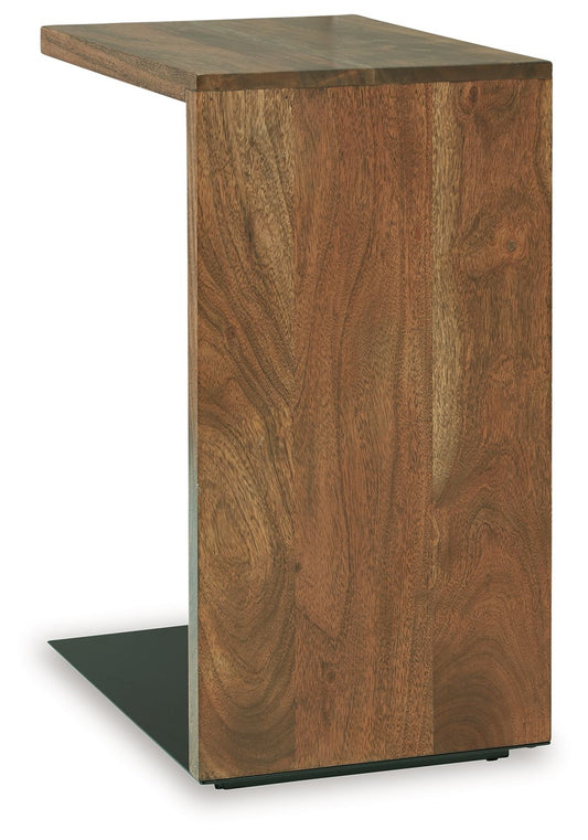 Wimshaw - Brown / Black - Accent Table - Hornell Furniture Outlet