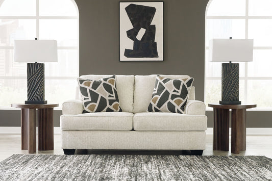 Heartcort - Quartz - Loveseat - Hornell Furniture Outlet