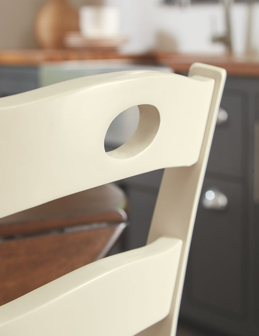 Woodanville - Cream / Brown - Dining Room Side Chair (Set of 2) - Hornell Furniture Outlet