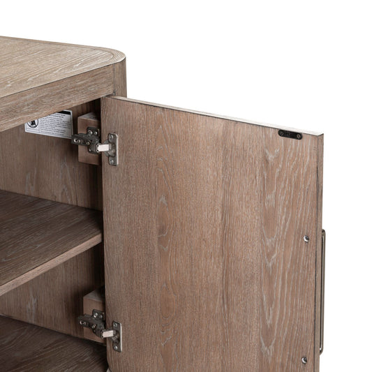 South Bend - 82" TV Console - Brown - Hornell Furniture Outlet