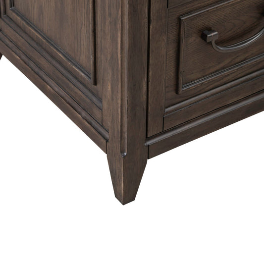 Paradise Valley - Executive Credenza - Brown - Hornell Furniture Outlet