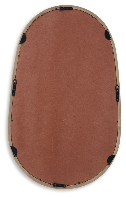 Aarilynn - Antique Brown - Accent Mirror - Hornell Furniture Outlet