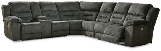 Nettington - Power Reclining Sectional - Hornell Furniture Outlet