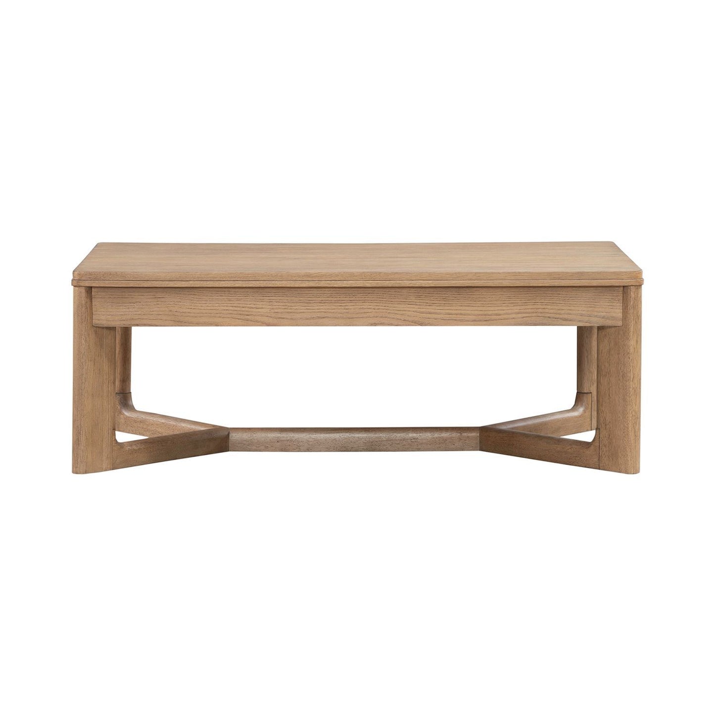 Ballentine - Rectangular Cocktail Table - Brown - Hornell Furniture Outlet
