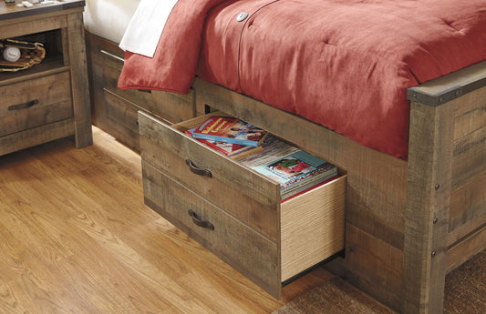 Trinell - Bookcase Bed With Storage - Hornell Furniture Outlet
