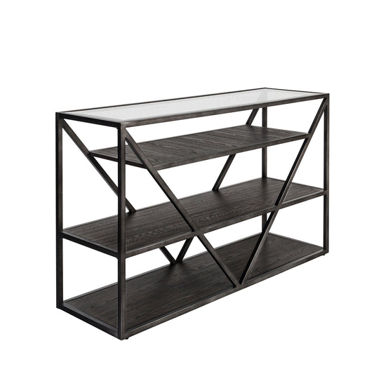 Arista - Sofa Table - Dark Gray - Hornell Furniture Outlet