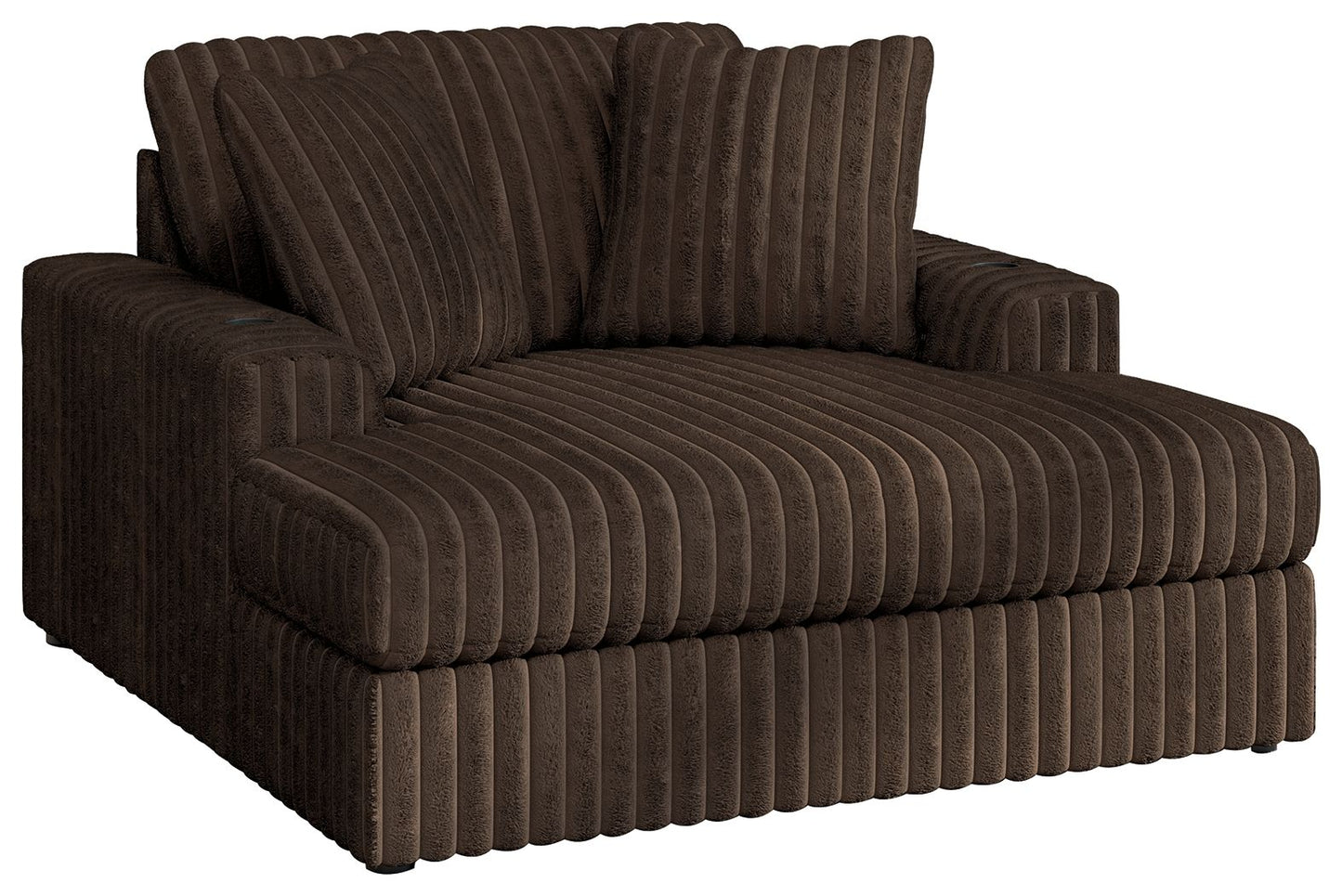 Midnight - Madness - Oversized Chaise - Hornell Furniture Outlet