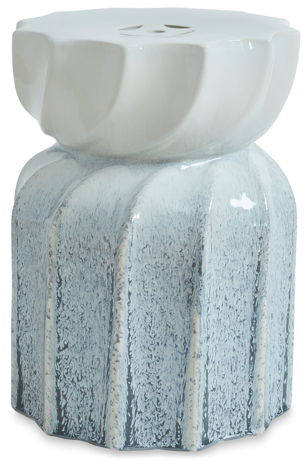 Michamere - Gray / Taupe - Stool - Hornell Furniture Outlet