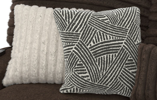 Zen - Power Reclining Sofa With CR3 Heat/Massage/Zero Gravity - Chocolate - Hornell Furniture Outlet