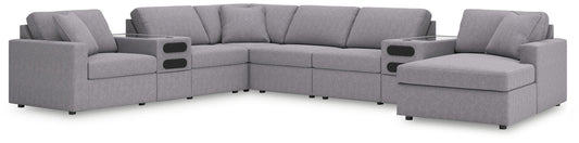 Modmax - Granite - Sectional - Hornell Furniture Outlet