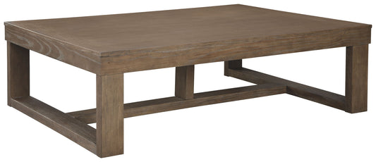 Cariton - Gray - Rectangular Cocktail Table - Hornell Furniture Outlet