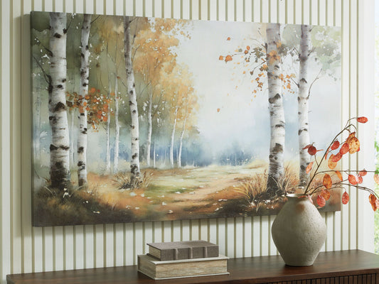 Leithan - Multi - Wall Art - Hornell Furniture Outlet