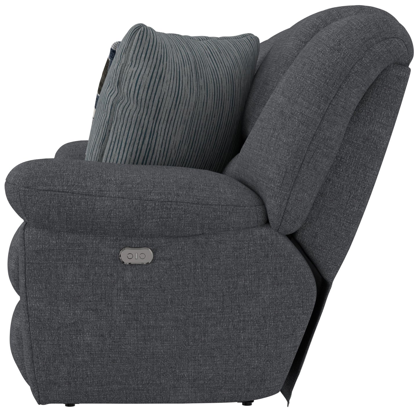 Trifecta - Sofa With 3 Recliners and Drop Down Table - Hornell Furniture Outlet