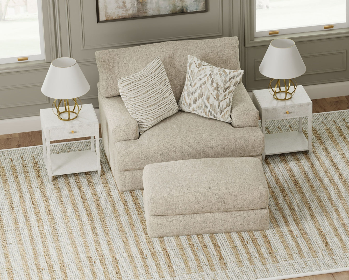 Brett - Chair 1/2 - Hornell Furniture Outlet