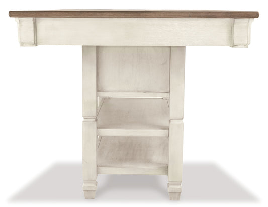 Bolanburg - Rectangular Dining Room Counter Table - Beige - Hornell Furniture Outlet