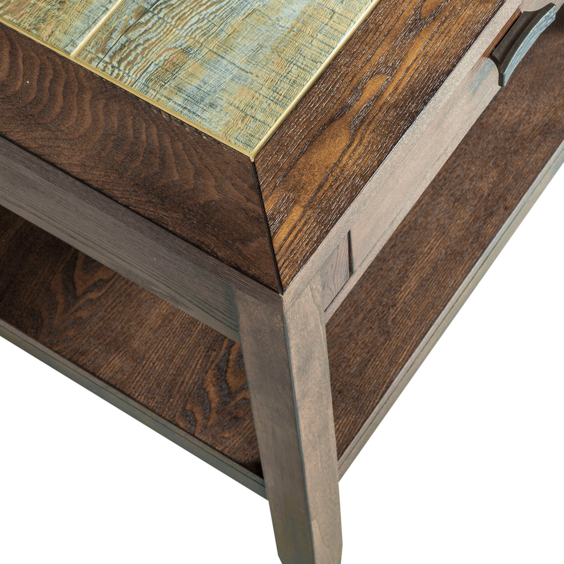Mesa Valley - End Table - Dark Brown - Hornell Furniture Outlet