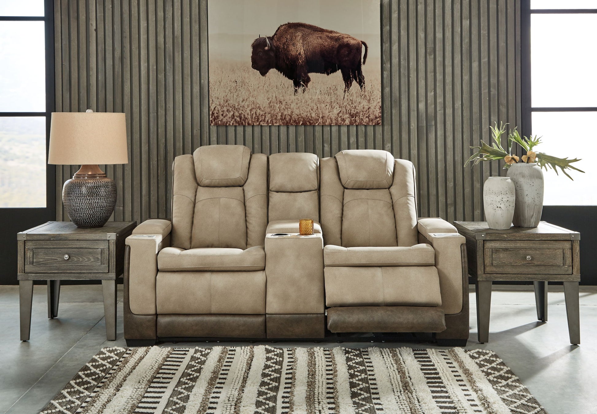 Next - Gen Durapella - Power Reclinering Living Room Set - Hornell Furniture Outlet