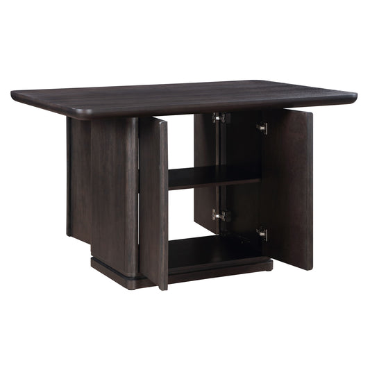 Oakley - Counter Table - Black - Hornell Furniture Outlet