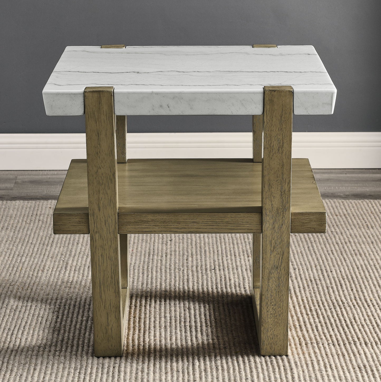 Perth - Marble Top Table - Hornell Furniture Outlet