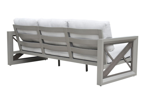 Dalilah - Patio Sofa - Gray - Hornell Furniture Outlet