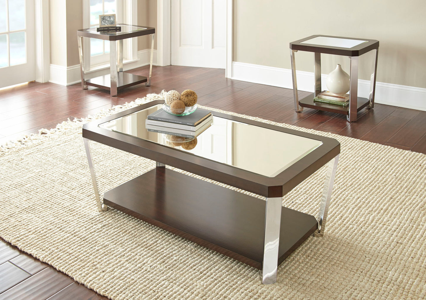 Truman - End Table - Brown - Hornell Furniture Outlet