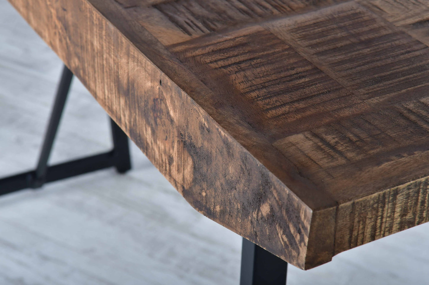 Walden - Parquet Sofa Table - Brown - Hornell Furniture Outlet