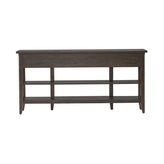 Paradise Valley - Hall Console Table - Dark Brown - Hornell Furniture Outlet