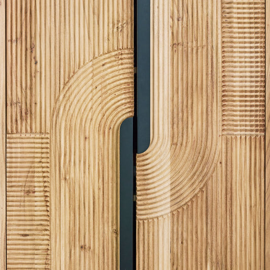 Kierwell - Natural - Accent Cabinet - Hornell Furniture Outlet