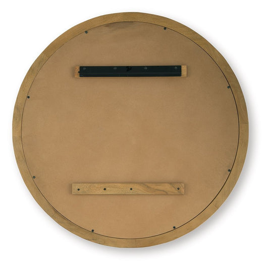 Yadiel - Brown - Accent Mirror - Hornell Furniture Outlet