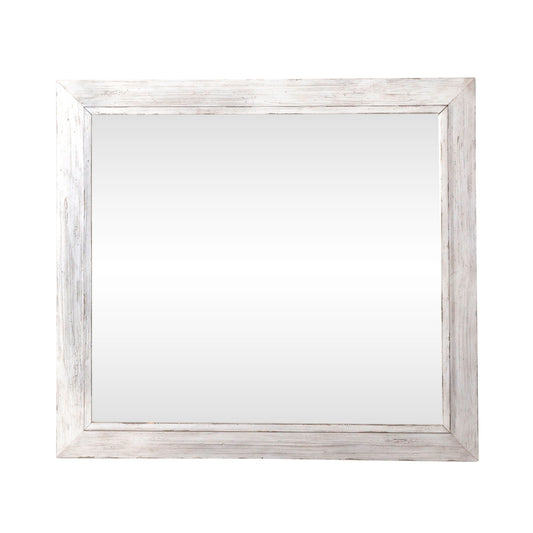 River Place - Mirror - White - Hornell Furniture Outlet