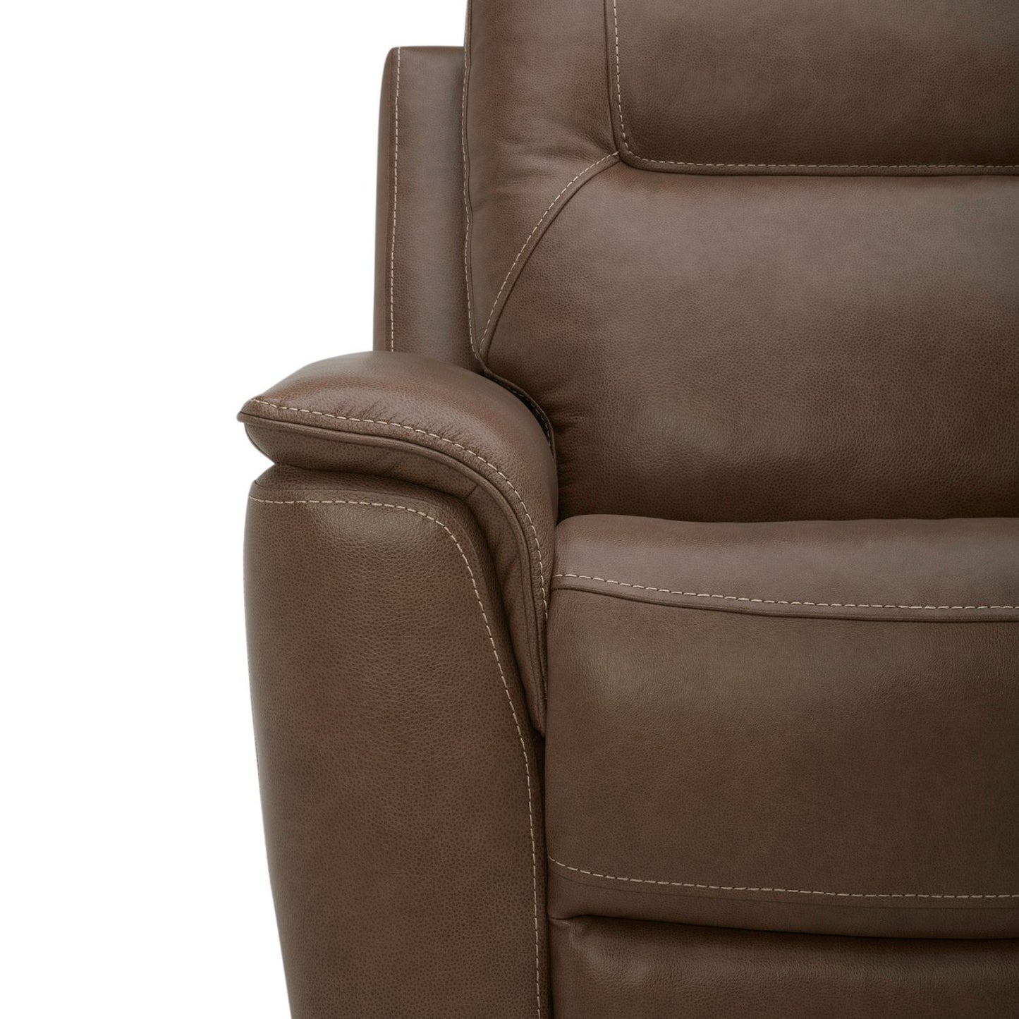 Collins - Loveseat With Console P3 & ZG - Brown - Hornell Furniture Outlet