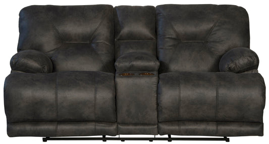 Voyager - Lay Flat Console Reclining Loveseat - Hornell Furniture Outlet