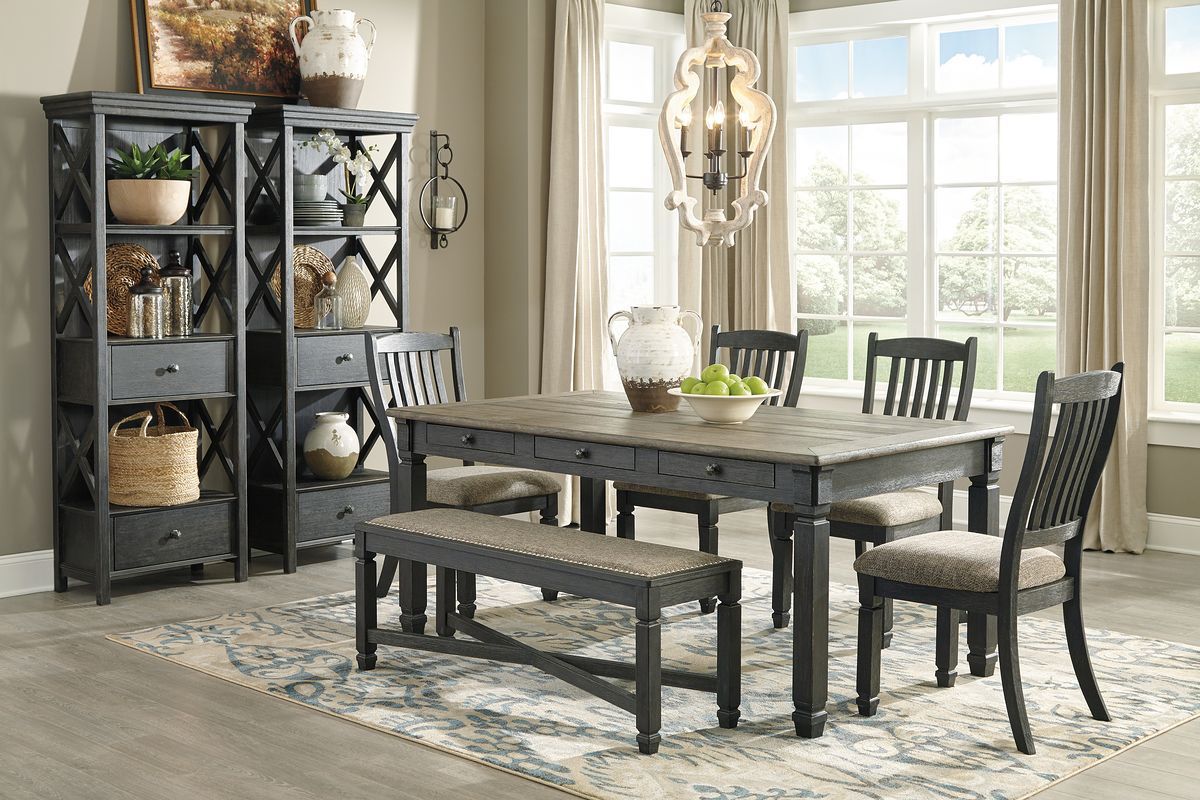 Tyler Creek - Dining Table Set - Hornell Furniture Outlet